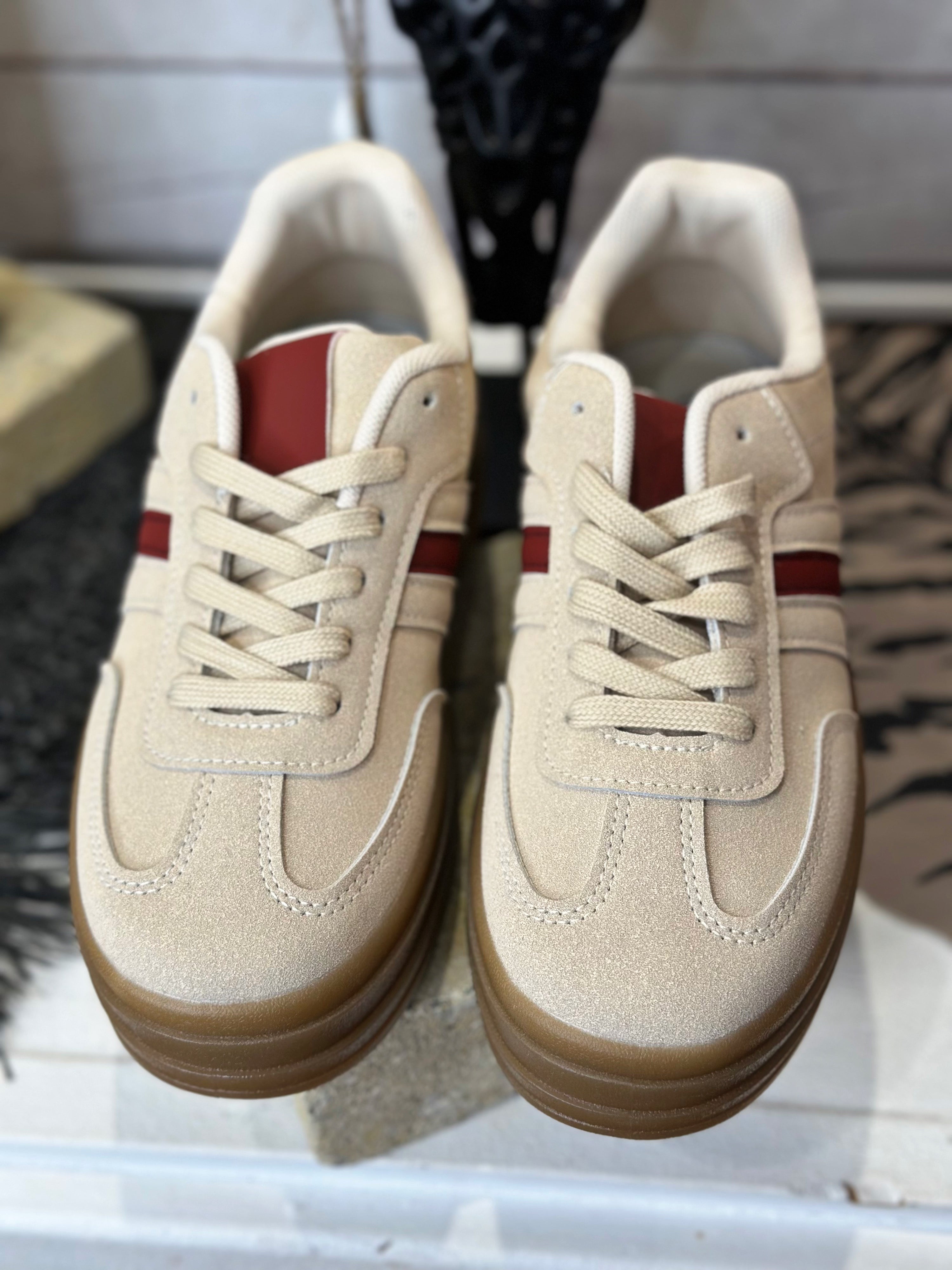 Baskets PAQUITA Beige