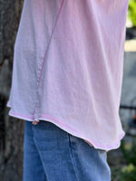 Charger l&#39;image dans la galerie, Tee shirt SMILE Rose effet délavé
