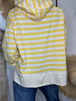 Charger l'image dans la galerie, Sweat fin à capuche RIVAGE Jaune
