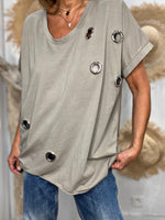 Charger l'image dans la galerie, Tee shirt SAMY Taupe
