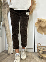 Charger l&#39;image dans la galerie, Pantalon NAHO Choco
