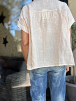 Charger l'image dans la galerie, Blouse lin Ecru - 86
