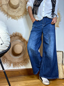 Jeans PALAZZO Bleu