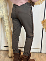 Charger l&#39;image dans la galerie, Pantalon LENI Choco
