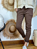 Charger l&#39;image dans la galerie, Pantalon MINO Chocolat
