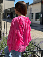 Charger l&#39;image dans la galerie, Chemise NINA Fuchsia
