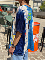 Charger l&#39;image dans la galerie, Tee shirt PALMIE Bleu marine
