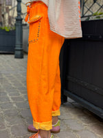Charger l'image dans la galerie, Pantalon Jogg Orange fluo  - STUDIO
