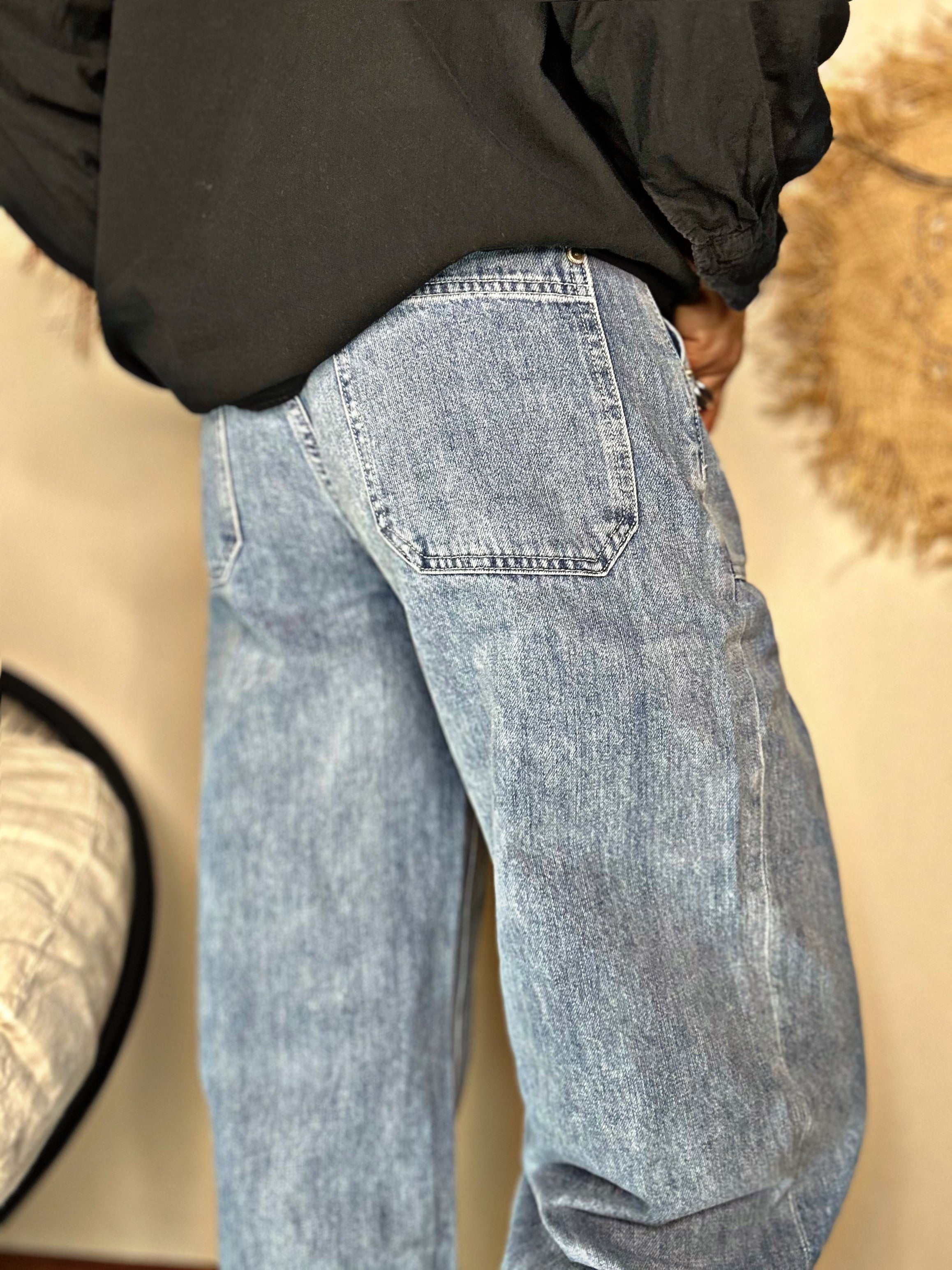 Jeans MOON Bleu