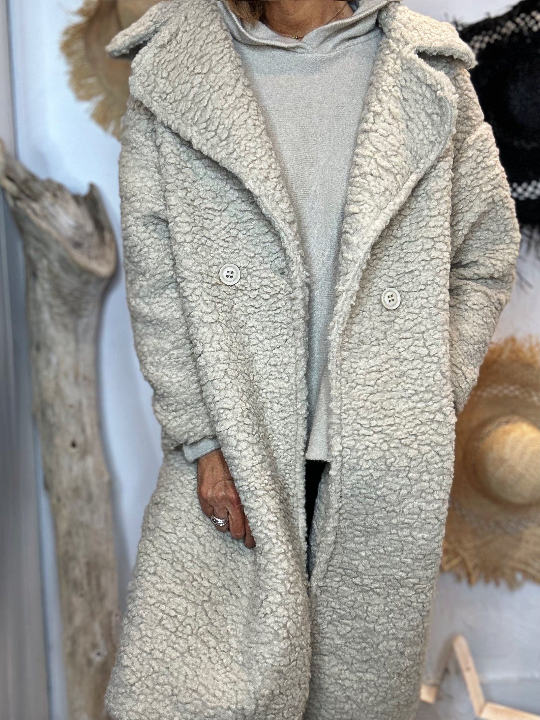 Manteau FLOCON Ivoire