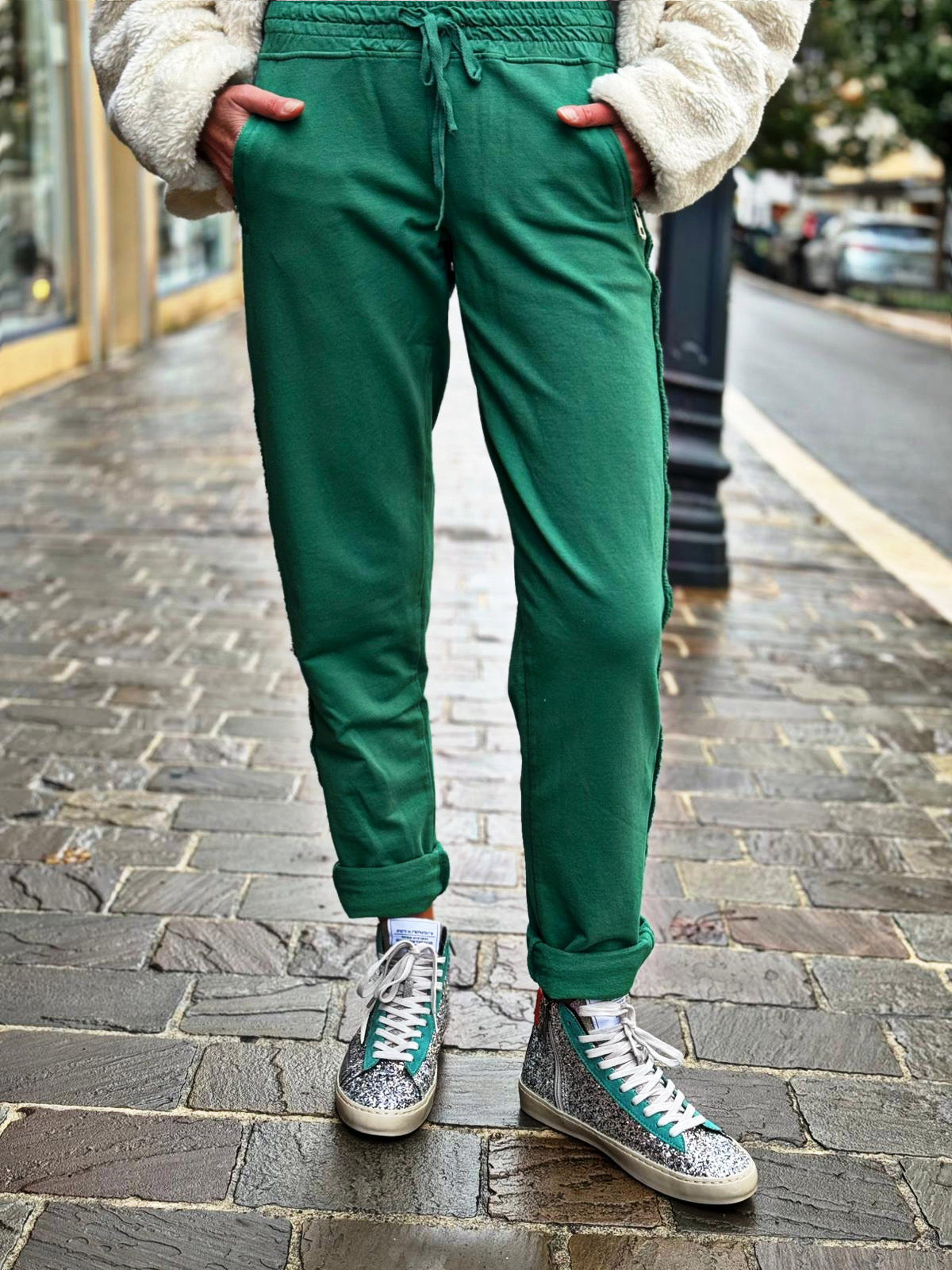 Jogg TOMI  Vert gucci