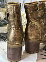 Charger l&#39;image dans la galerie, Boots MARGAUX Gold
