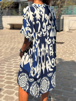 Charger l'image dans la galerie, Robe MILA Marine
