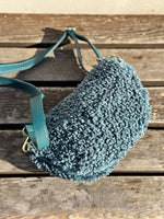Charger l&#39;image dans la galerie, Sac banane bouclette MILA Bleu
