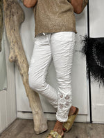 Charger l'image dans la galerie, Pantalon magique Blanc - EMMA
