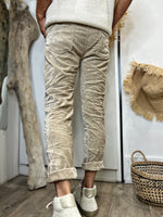 Charger l&#39;image dans la galerie, Pantalon NAHO Beige
