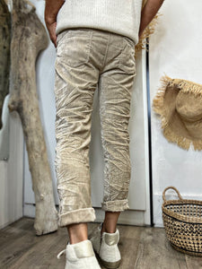 Pantalon NAHO Beige