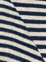 Load image into Gallery viewer, NELIA Navy Beige triangle scarf
