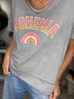 Charger l&#39;image dans la galerie, Tee shirt BOHEMIA Gris
