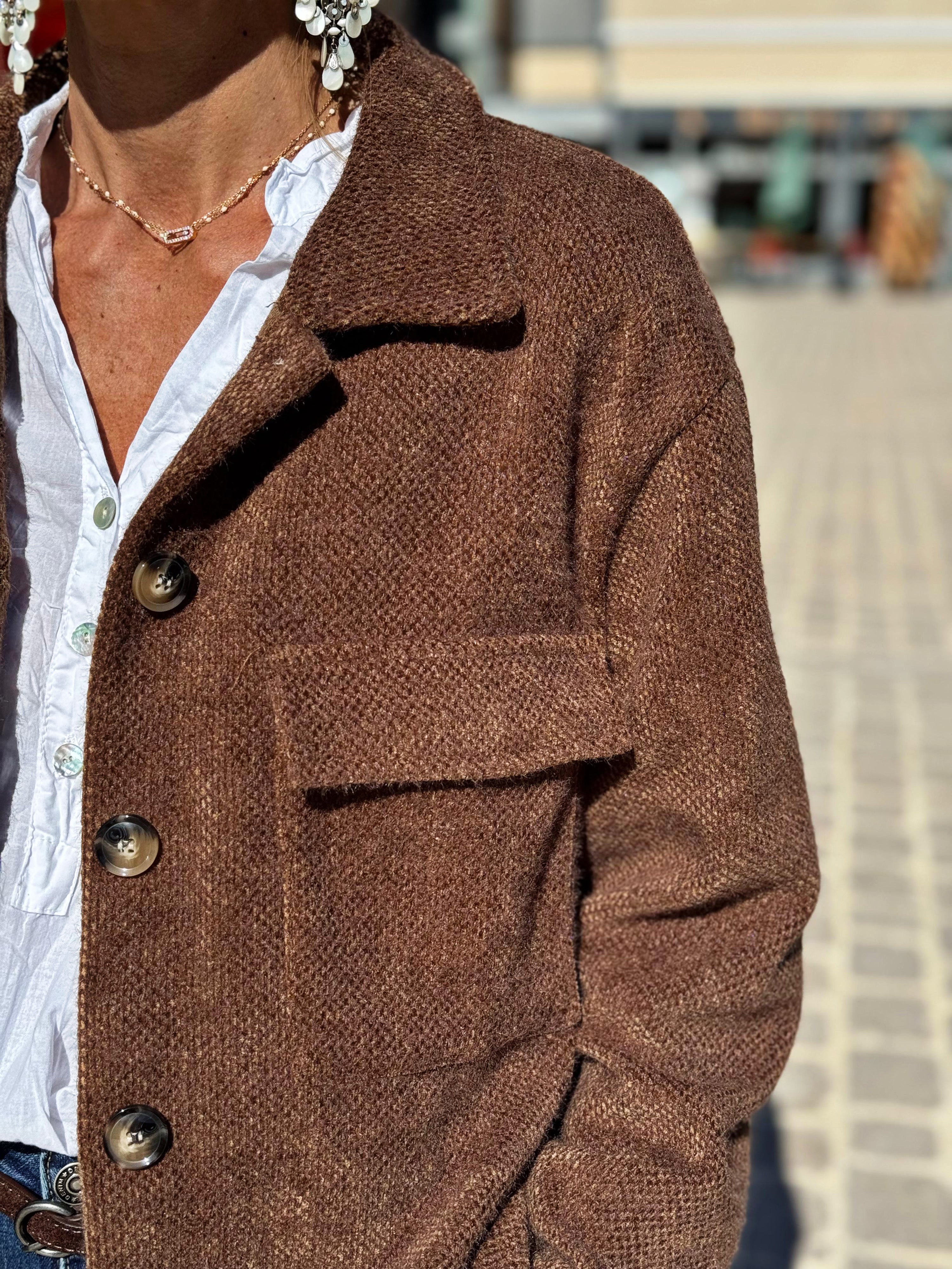Veste MARGOT Choco