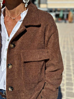 Charger l&#39;image dans la galerie, Veste MARGOT Choco
