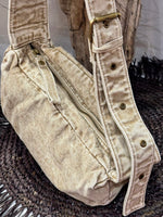 Charger l'image dans la galerie, Sac banane bandoulière Beige - ORLENA
