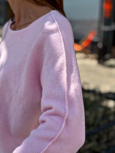 Pull doux LINO Rose