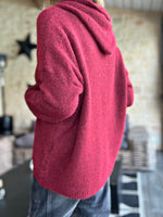 Charger l'image dans la galerie, Pull à capuche n°9 Bordeaux
