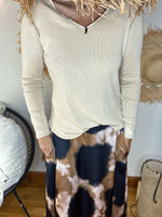 Charger l&#39;image dans la galerie, Tee shirt DAHO Camel clair
