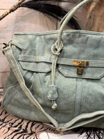 Charger l&#39;image dans la galerie, Sac ZARO jeans bleu clair
