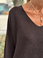 Charger l&#39;image dans la galerie, Pull doux TAO Chocolat

