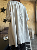 Charger l'image dans la galerie, Tee shirt LONDON Gris bleu
