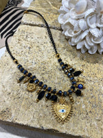 Charger l&#39;image dans la galerie, Collier LYA Noir

