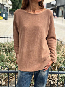 Pull doux LINO Camel