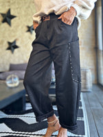 Charger l'image dans la galerie, Pantalon LOVE Noir
