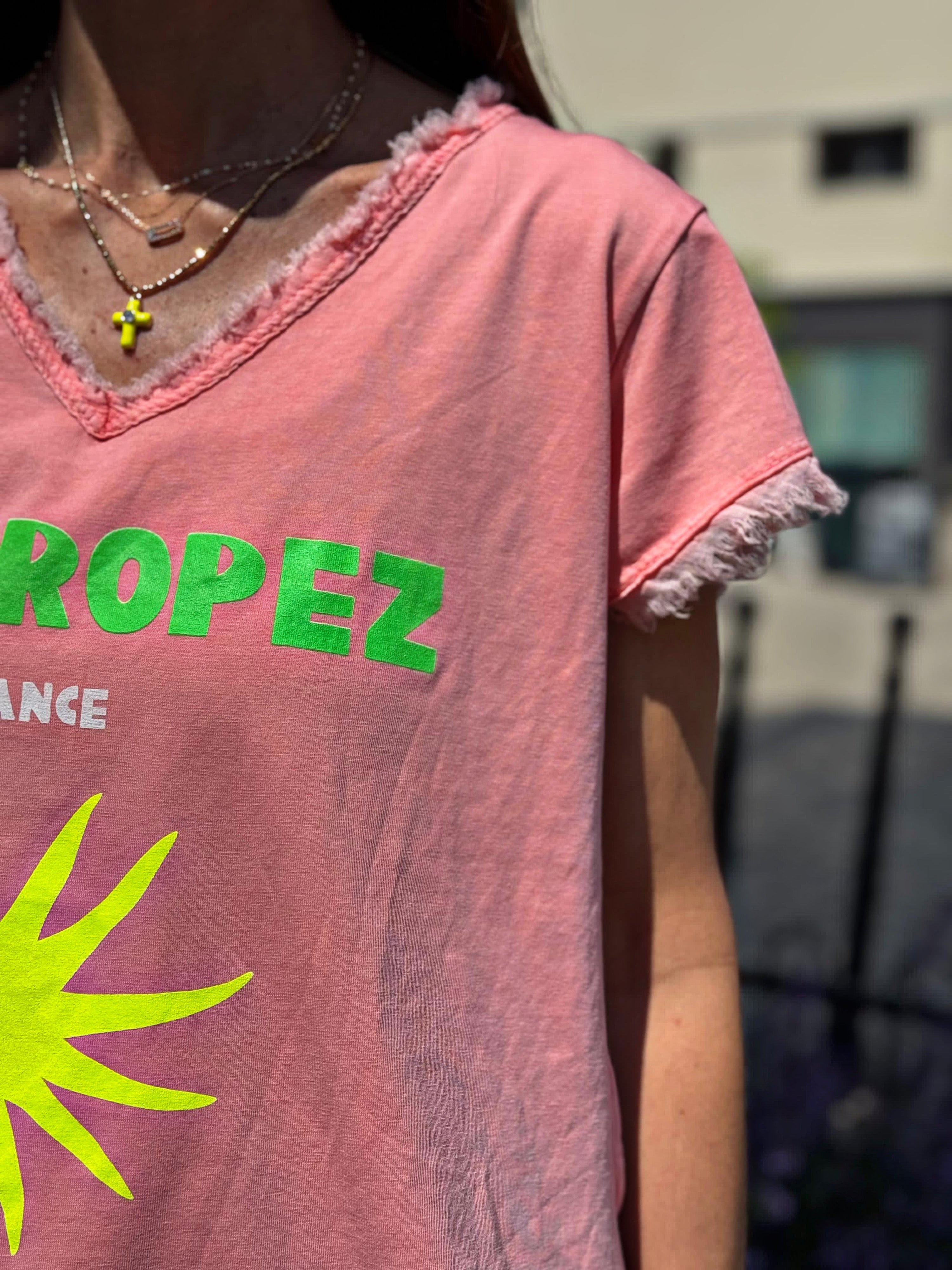 Tee shirt ST-TROPEZ Corail