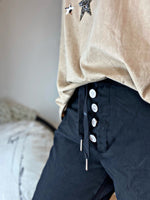 Charger l&#39;image dans la galerie, Pantalon THIBO Noir
