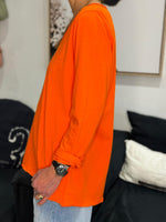 Charger l'image dans la galerie, T-shirt manches longues Orange - ILONA
