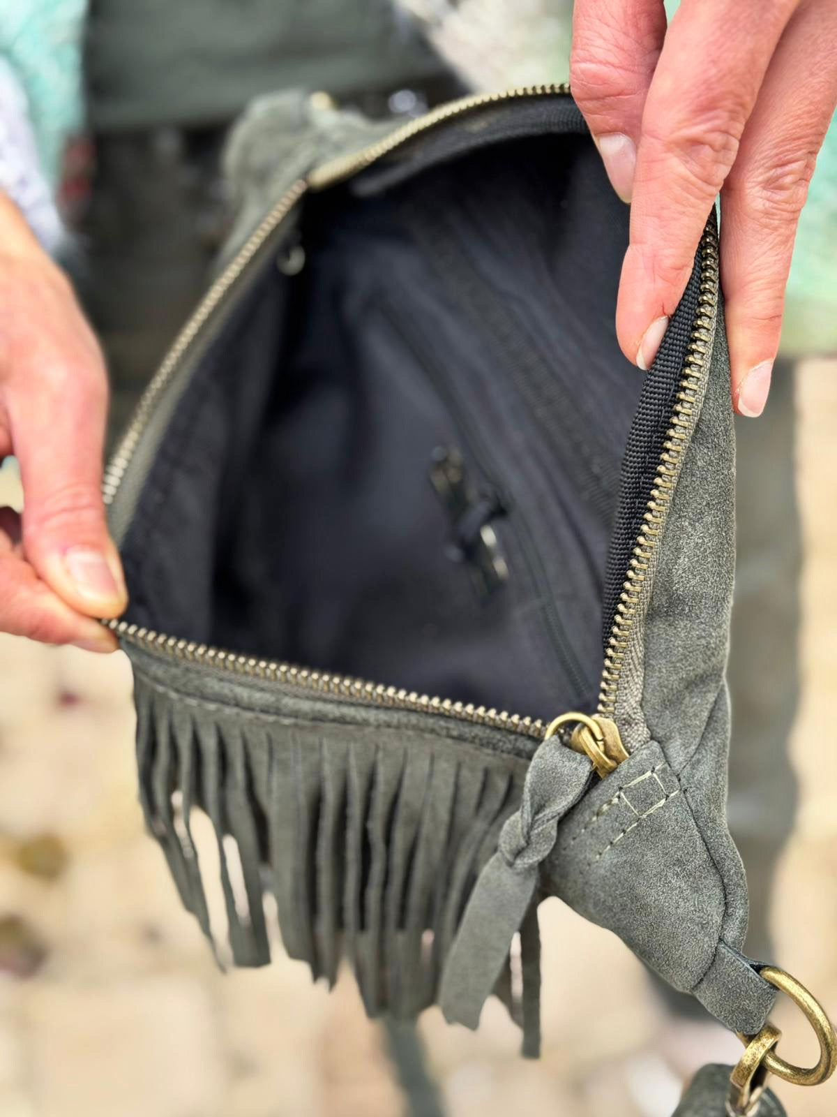 Sac banane TERRA Kaki