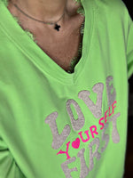 Charger l'image dans la galerie, Sweat fin ALBA Vert anis
