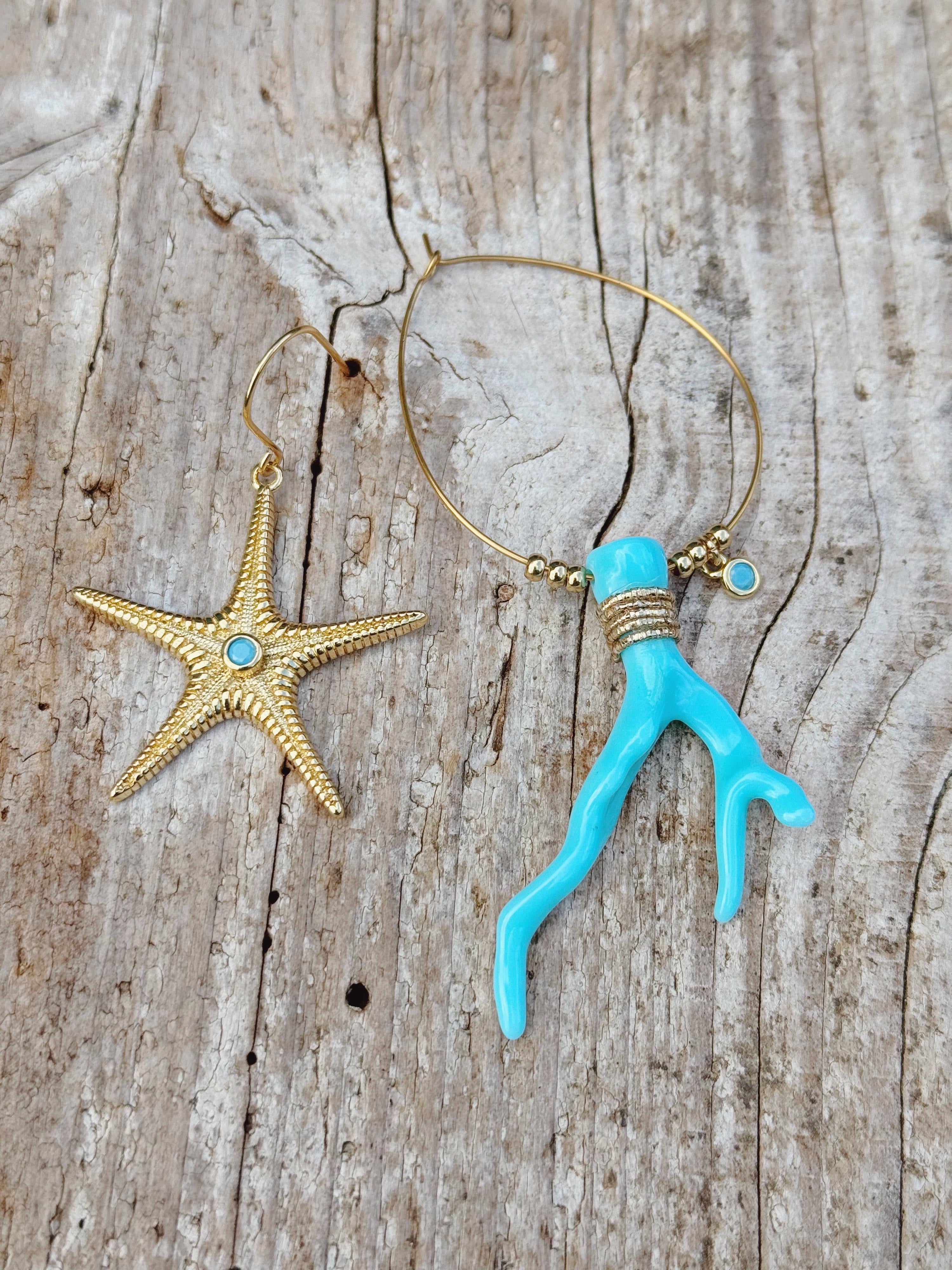 Boucles d'oreilles dépareillées LAVANA Ci.o.mi