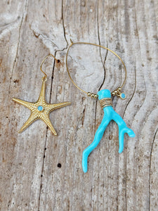 Boucles d'oreilles dépareillées LAVANA Ci.o.mi