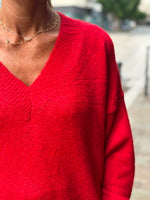 Charger l'image dans la galerie, Pull LOUNA Rouge
