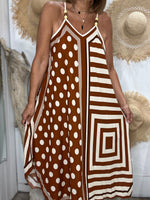 Charger l'image dans la galerie, Robe PALOMA Caramel
