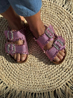 Charger l'image dans la galerie, Sandales ELVIRA Rose
