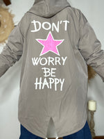 Charger l'image dans la galerie, Blouson léger BE HAPPY Taupe
