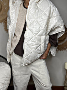 Blouson Poncho PAULUS Ecru