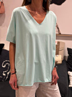Charger l'image dans la galerie, Tee shirt uni LORIS Vert d'eau
