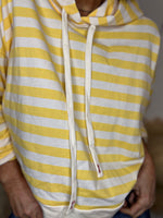 Charger l'image dans la galerie, Sweat fin à capuche RIVAGE Jaune
