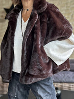 Charger l'image dans la galerie, Blouson manches courtes MAE Choco
